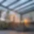 Terrassenüberdachung auf 2 Stützen mit VSG-Glasdach