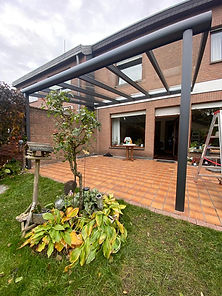 Terrassendach Angebote für Terrassenüberdachungen mit Übergröße bis weit über 30 Meter breite und 6 Meter in der Tiefe