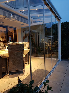 Glasschiebetüren für Terrassendach in Köln von Wintergarten Solution Satzkowski