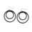 Thumbnail: WE05 INTRACET CIRCLES  EARRINGS