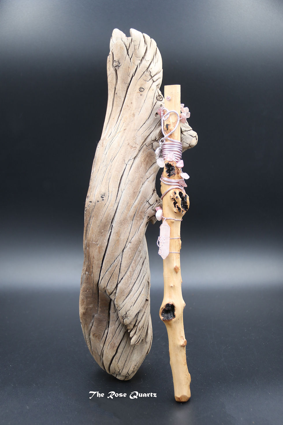 Thumbnail: Mystic Drift Wood Crystal Wands
