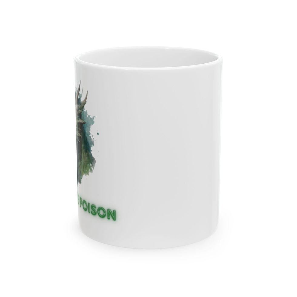 Thumbnail: Ceramic Mug, (11oz, 15oz) Drink The Poison
