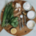 herbs-on-platter