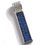 Thumbnail: Estate 2.25 Ct Diamond & Ceylon Blue Sapphire 14K White Gold Bar Pendant