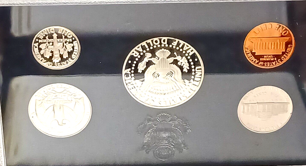 Thumbnail: 1998 U.S. Mint PREMIER SILVER PROOF Set Original Mint Packaging & COA