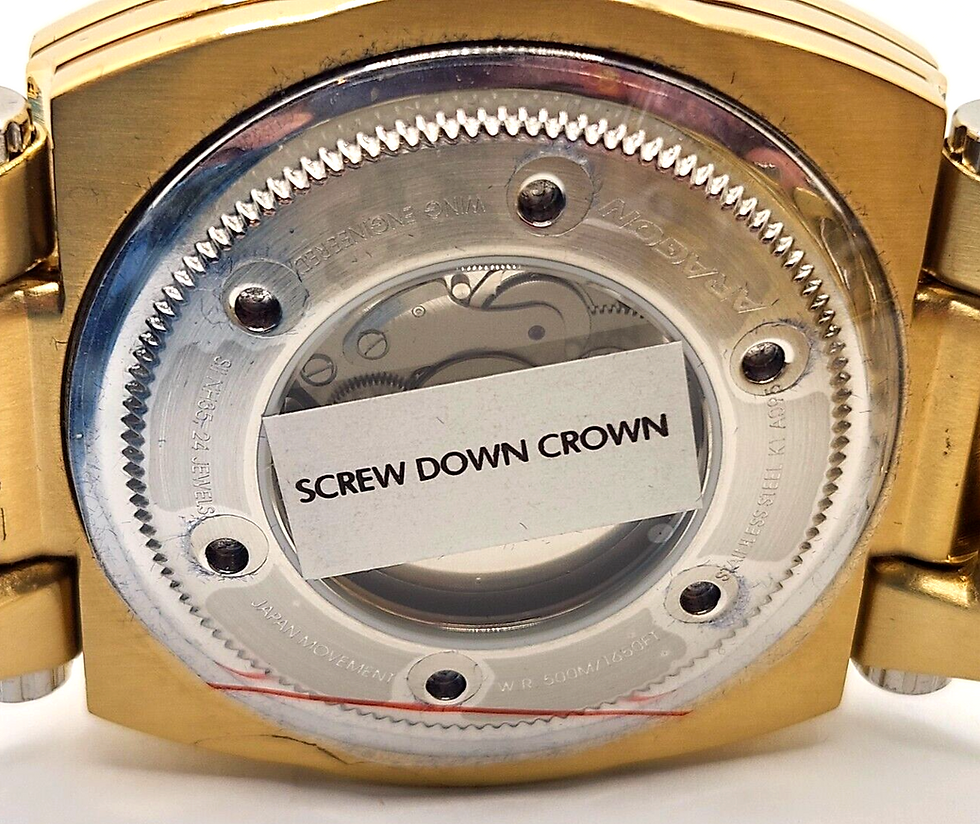 Thumbnail: NEW! Aragon Millipede Automatic NH35 Men's Watch A095 in Box ~ 50ATM