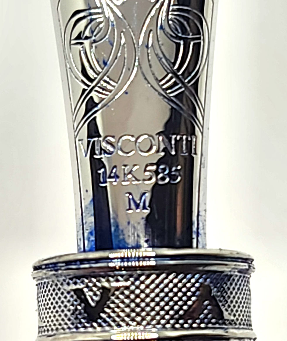 Thumbnail: Limited Edition VISCONTI Mazzi 2005 Climbing the Space Pen 109/205 w/ 14k Nib