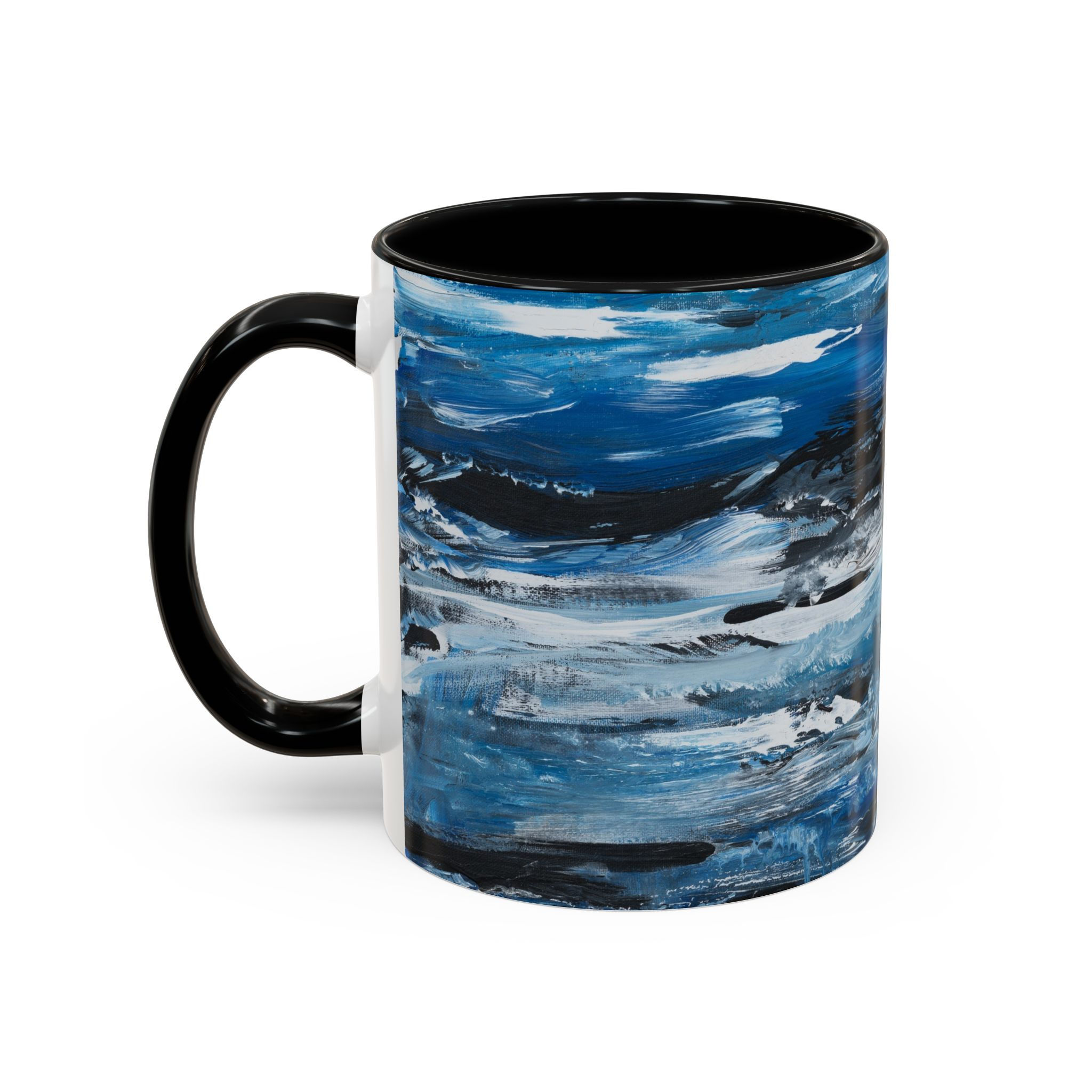 "Glacial Lake" Coffee Mug – Artistic Ceramic Mug (11/15oz)