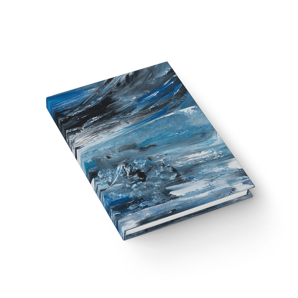 Thumbnail: "Glacial Lake" — Ruled Lined Notebook