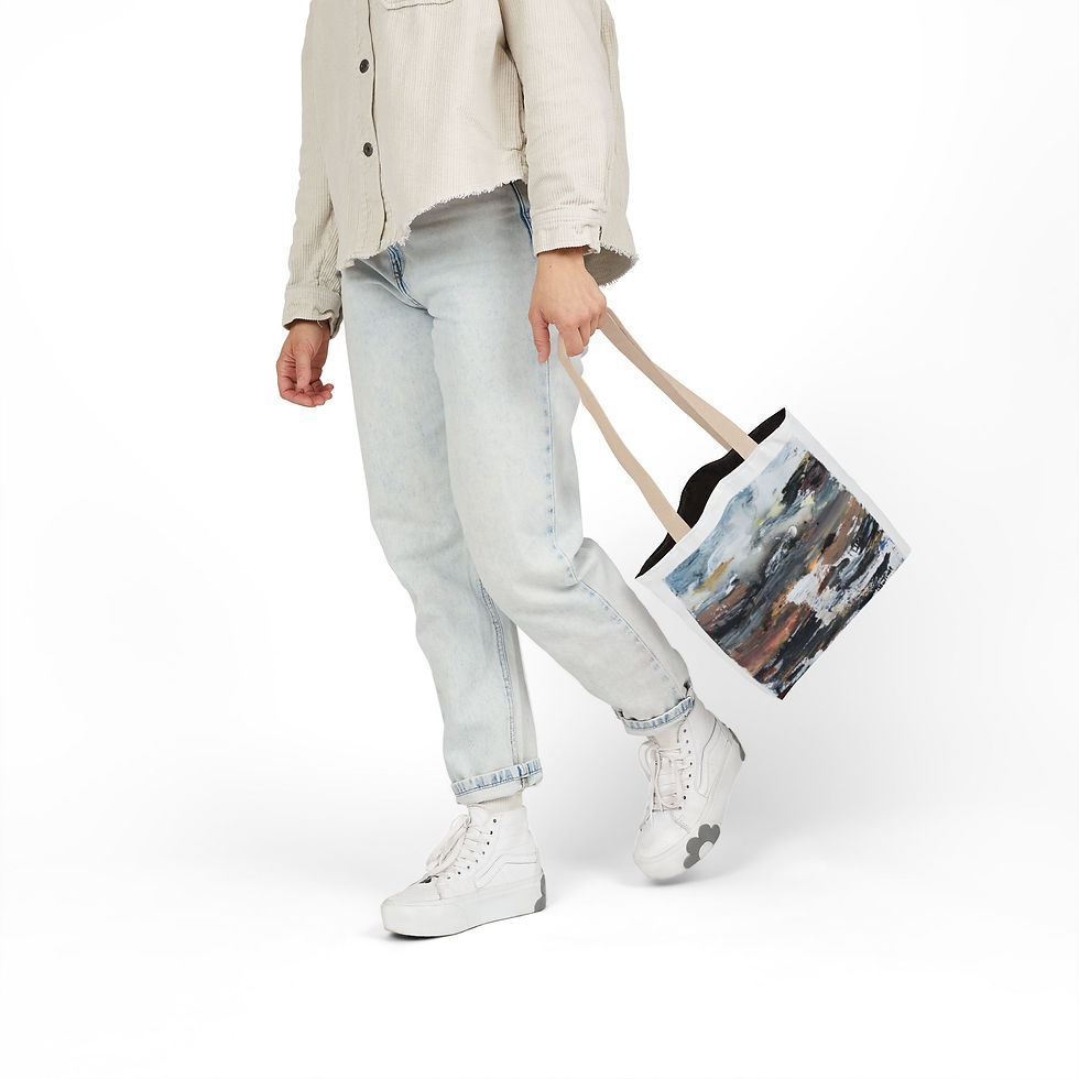 Thumbnail: "Storm" — Urban Art Grocery & Everyday Tote Bag