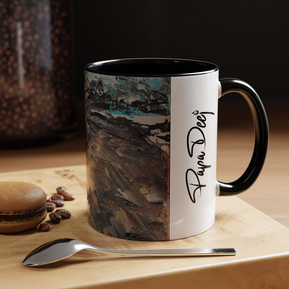 Thumbnail: "Backroad" – Artistic Ceramic Mug (11/15oz)