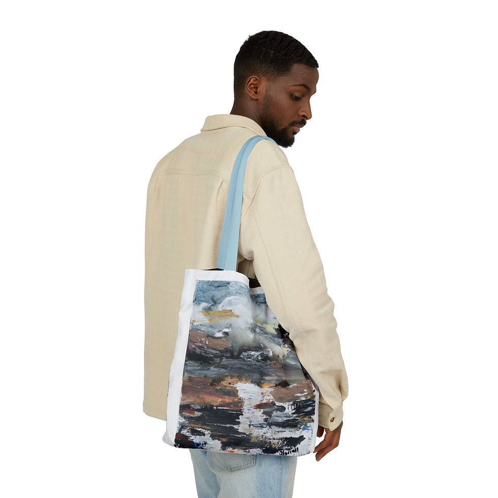 Thumbnail: "Storm" — Urban Art Grocery & Everyday Tote Bag
