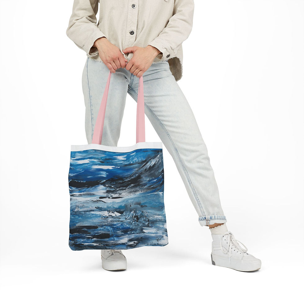 Thumbnail: "Glacial Lake" — Urban Art Grocery & Everyday Tote Bag
