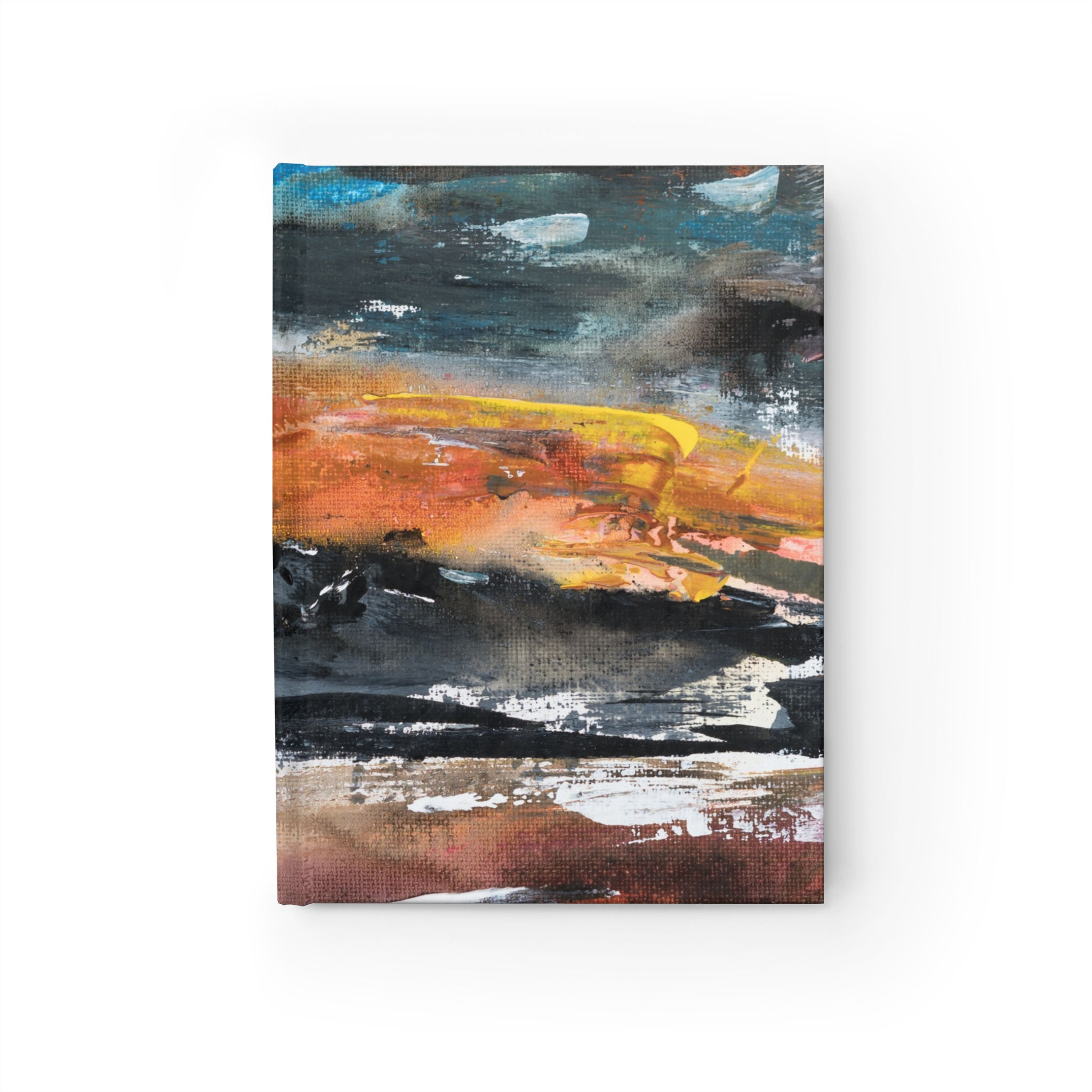 "Mountain Sunset" — Ruled Lined Notebook