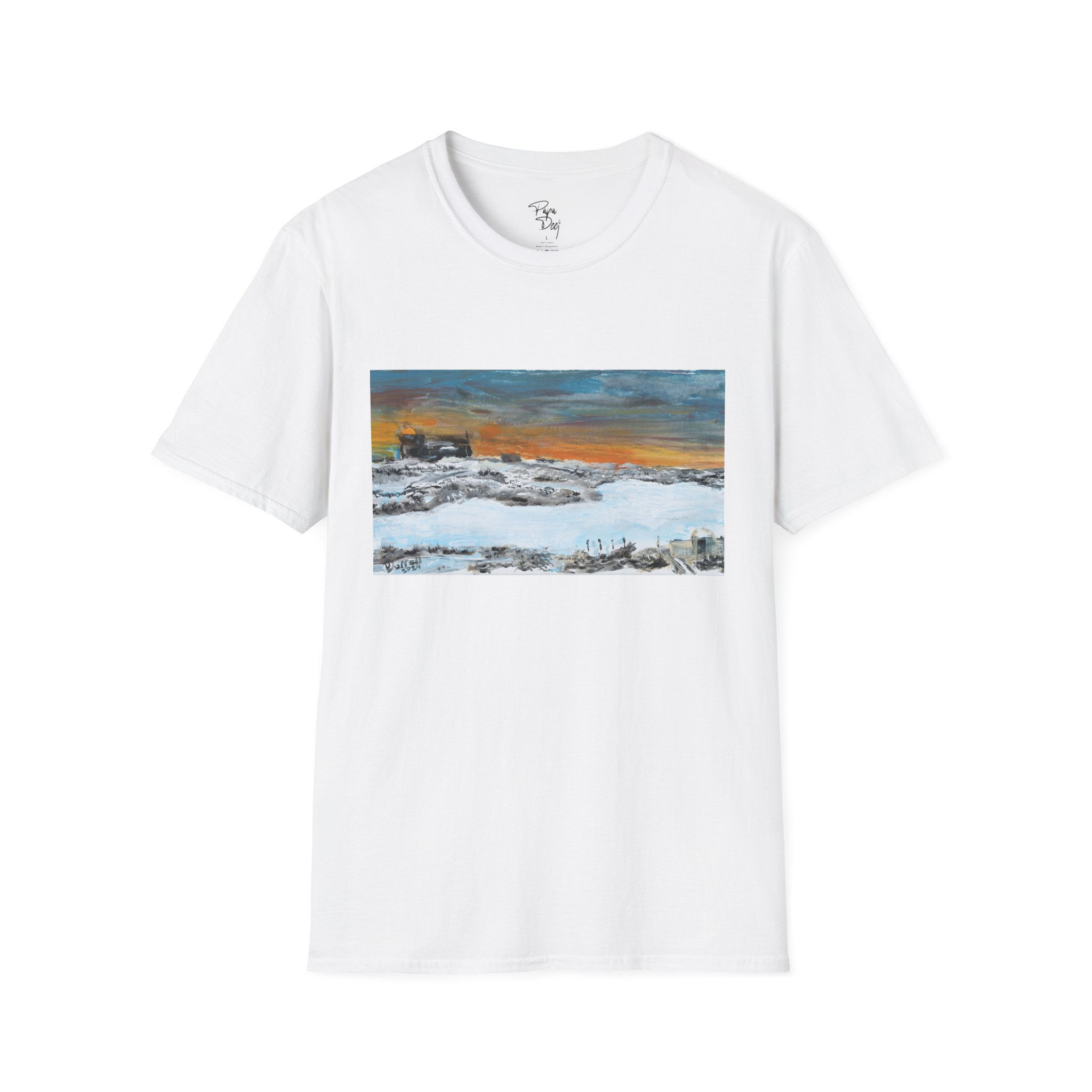 "Frame Lake Sunset Yellowknife" Classic T-Shirt