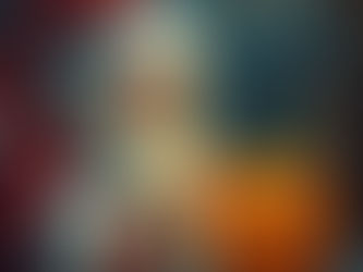 Santa Claus with a Halloween decoration