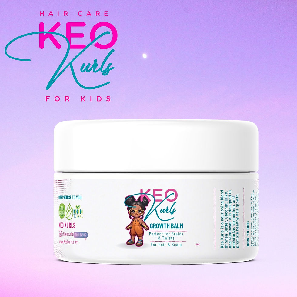 Keo Hair Cream Purple Background