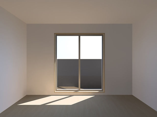 春分・秋分 14:00 屋内-南向きマンションの日当たり検討