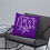 Thumbnail: Living Life Basic Pillow - Purple