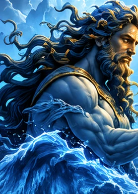 Poseidon portrait