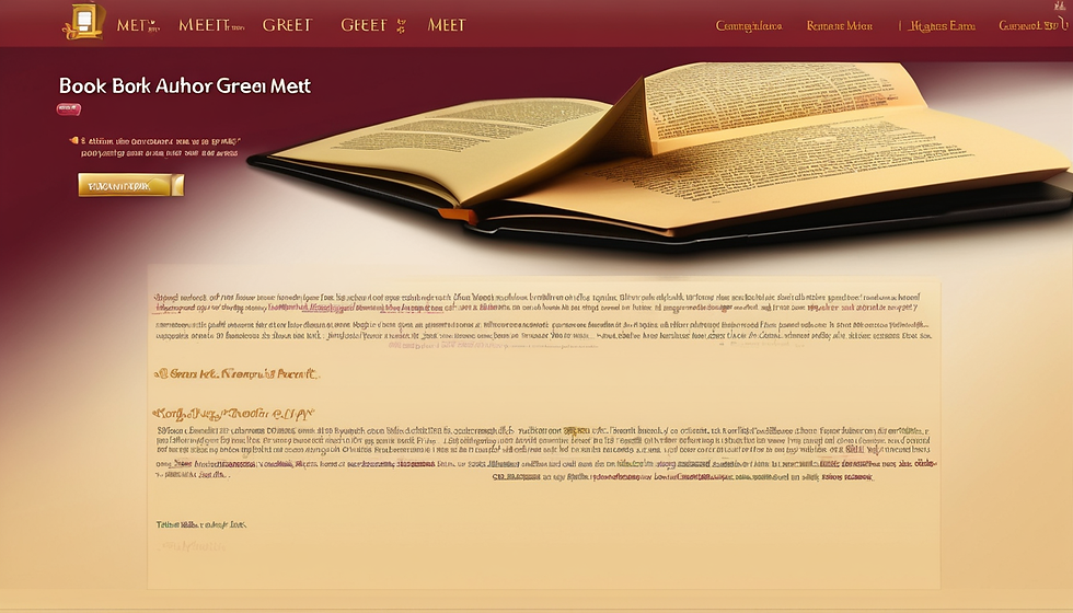 Virtual Author Meet and Greet