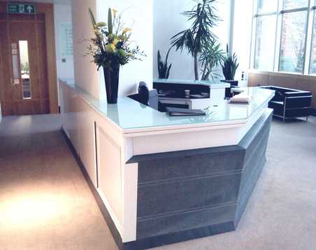 Contemporary Reception Desk.