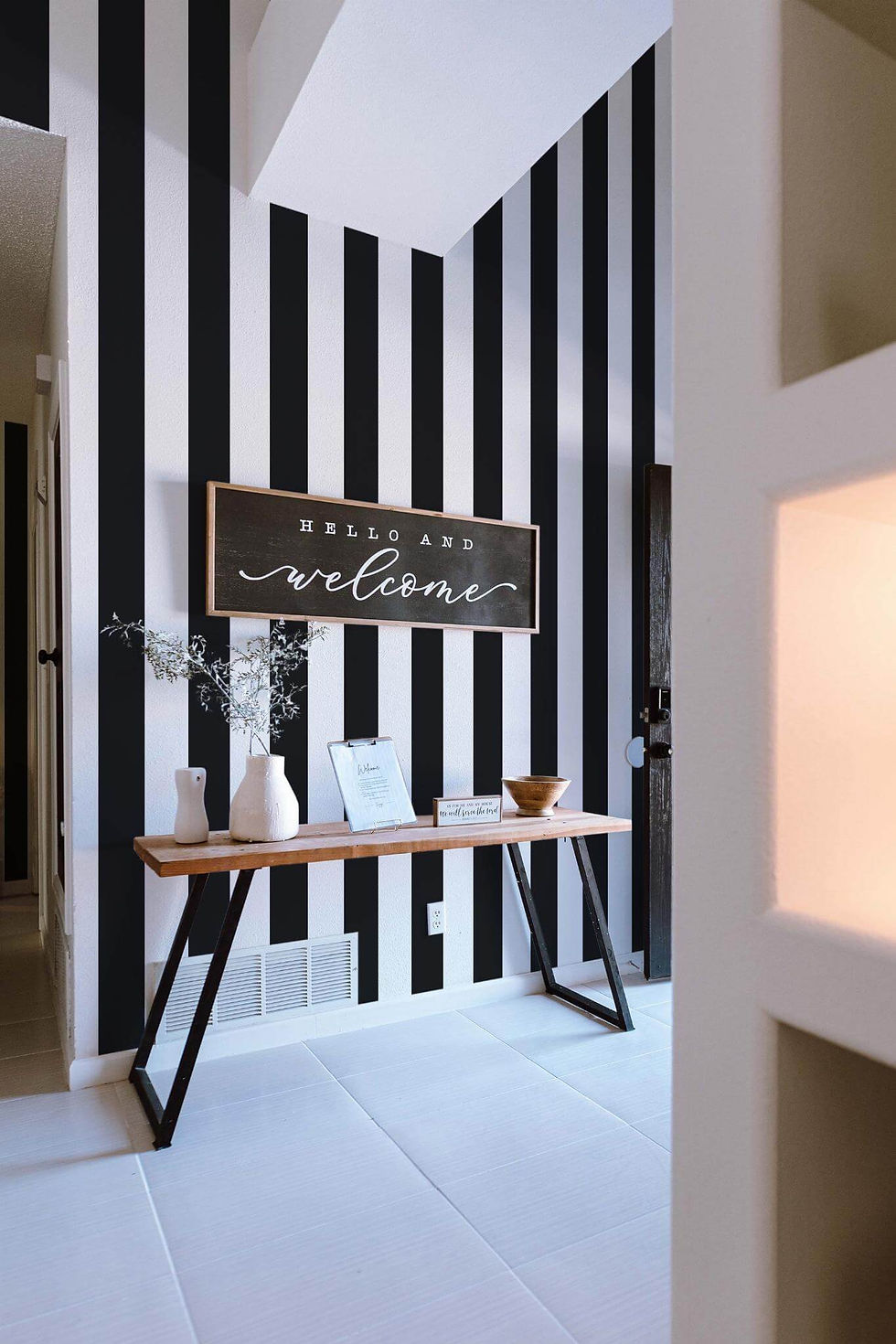 modern striped wallpaper