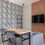 Thumbnail: Brush Stroke Gingham Peel and Stick Wallpaper