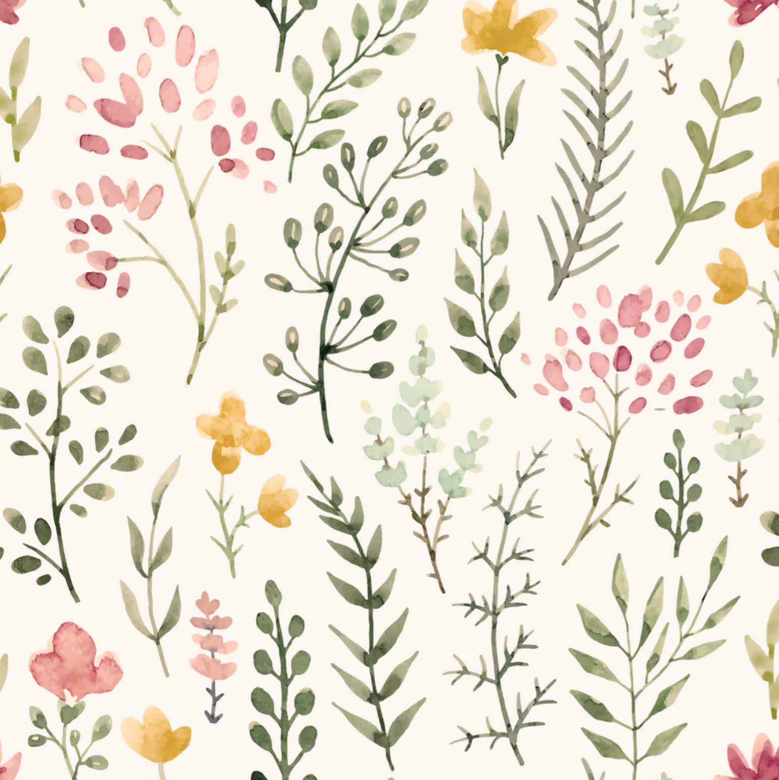 floral wallpaper