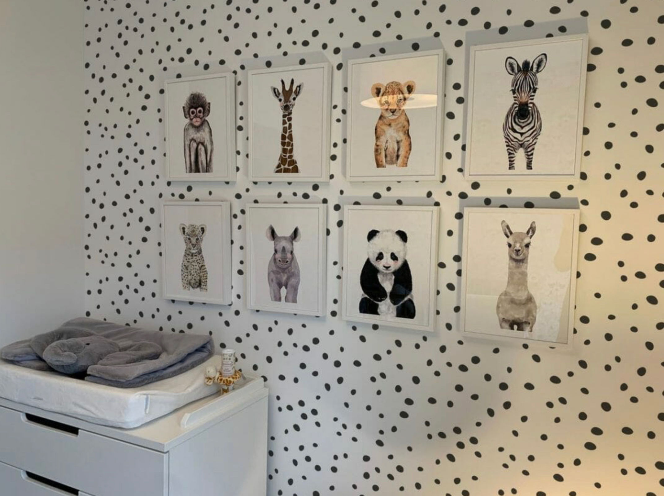 Dalmatian Dot Peel and Stick Wallpaper