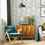 Thumbnail: Beachy Palm Leaf Wallpaper
