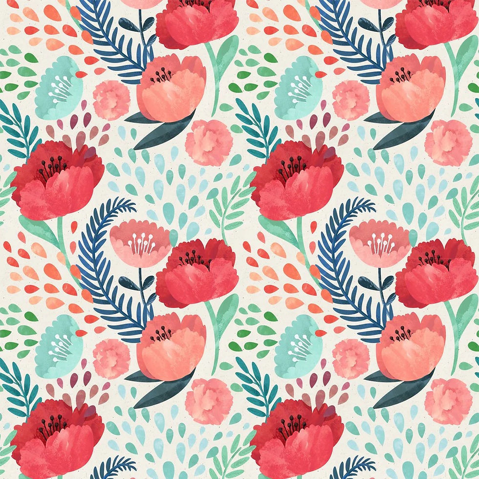 Floral Mural