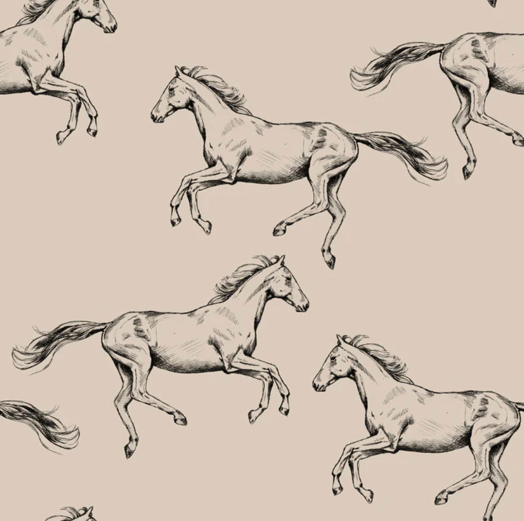 Wild Horses Peel and Stick Wallpaper