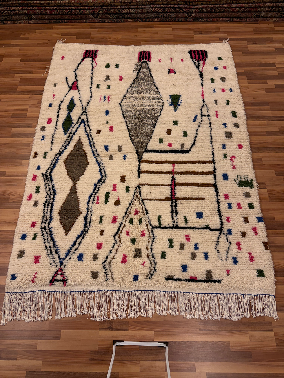 Pikkukuva: Käsinsolmittu Marokkolainen matto (uusi) 280*210