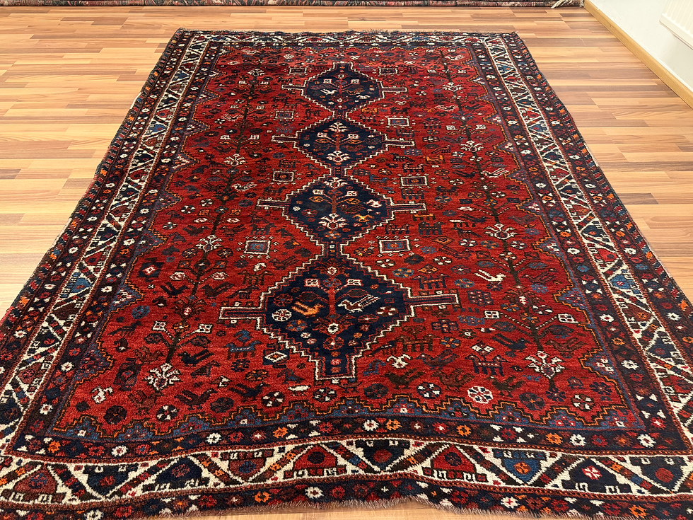 Pikkukuva: Käsinsolmittu PERS-SHIRAZ matto 257*185