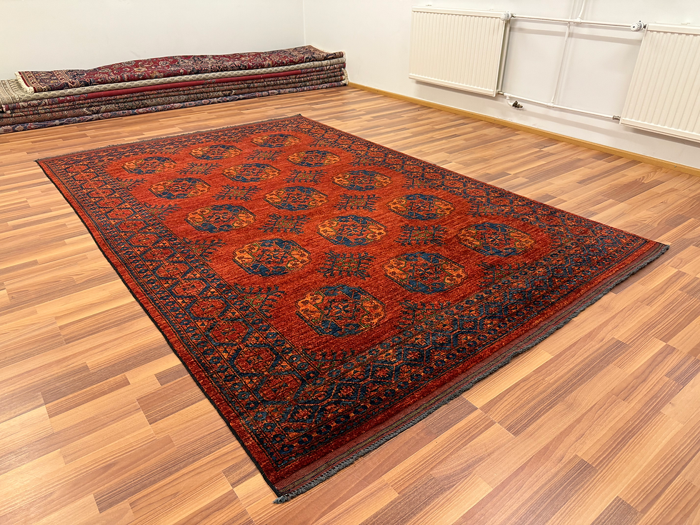 Pikkukuva: Upea Afganistanilainen matto 301*200