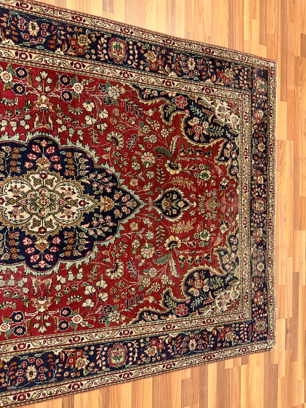 Pikkukuva: Käsinsolmittu vintage Persialainen matto 310*202