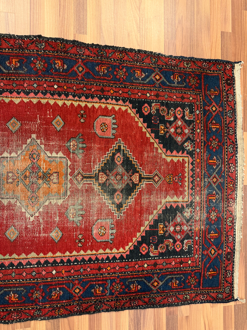 Pikkukuva: Käsinsolmittu Hamadan (vintage) matto 210*125