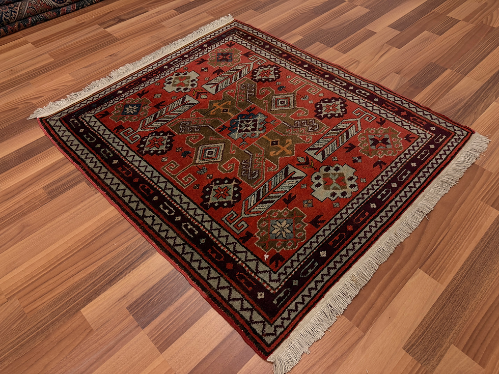 Pikkukuva: Käsinsolmittu matto 100*88