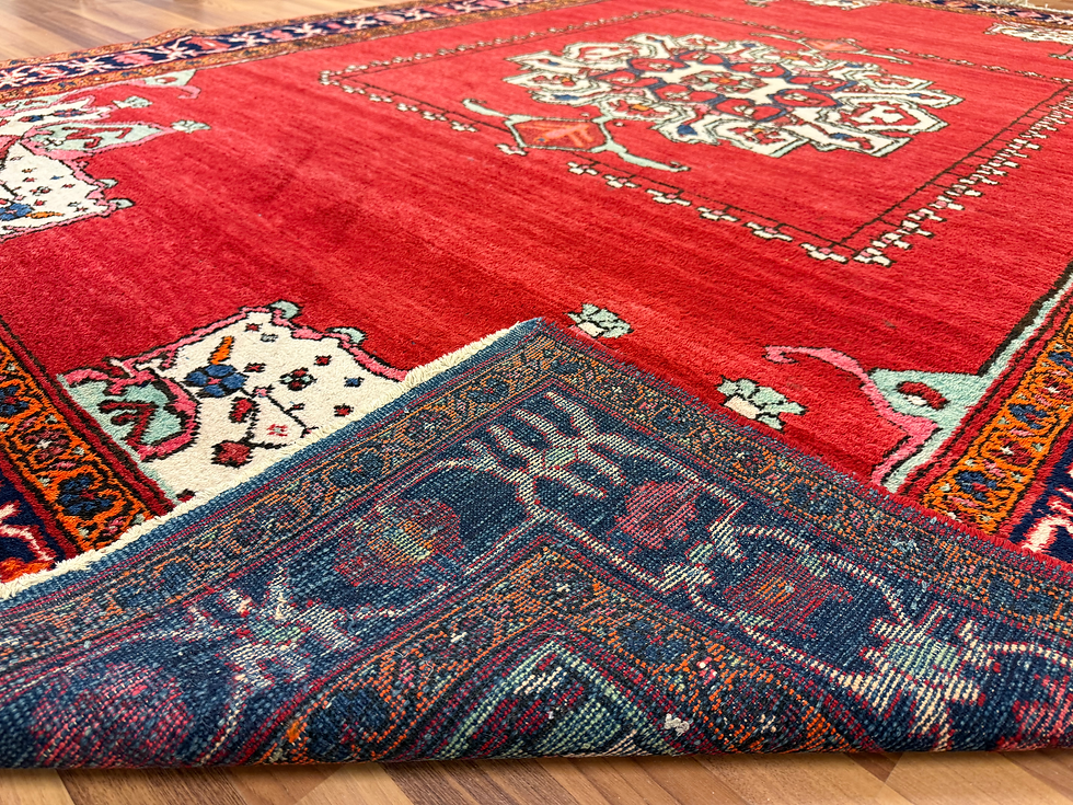 Pikkukuva: Upea antiikki matto(noin 100 vuotta vanha) 305*210