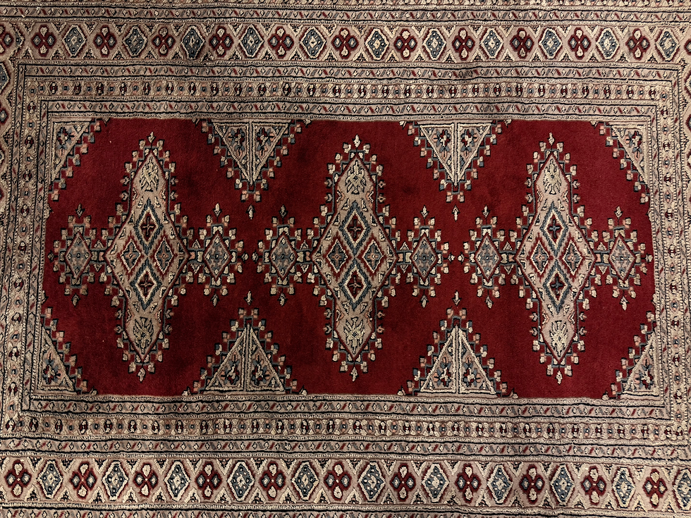 Pikkukuva: Käsinsolmittu Bokhara matto 170*125