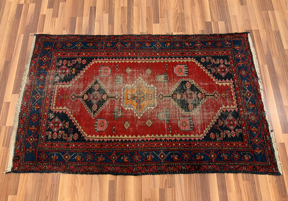 Pikkukuva: Käsinsolmittu Hamadan (vintage) matto 210*125