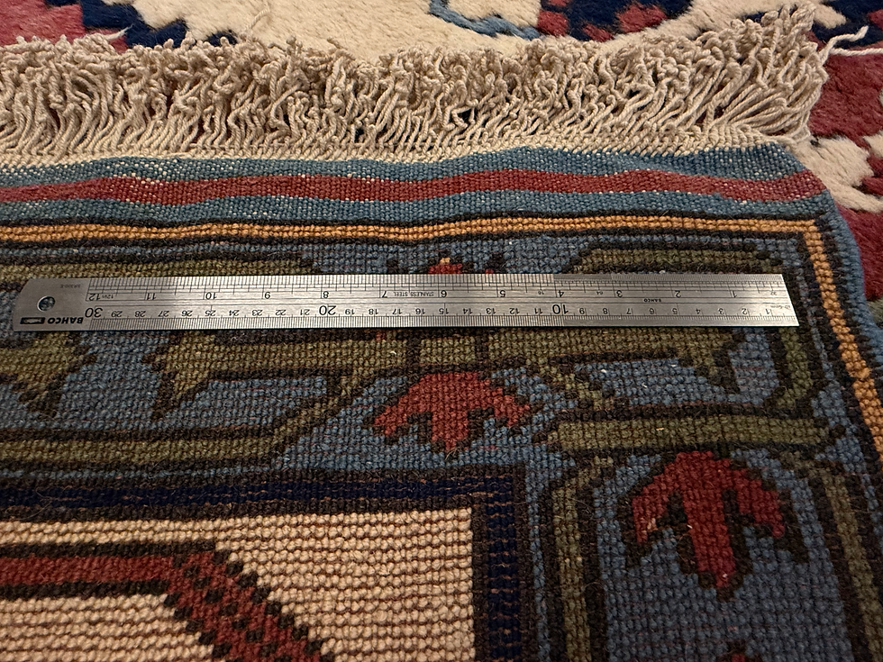 Pikkukuva: Käsinsolmittu suuri villa matto 400*280