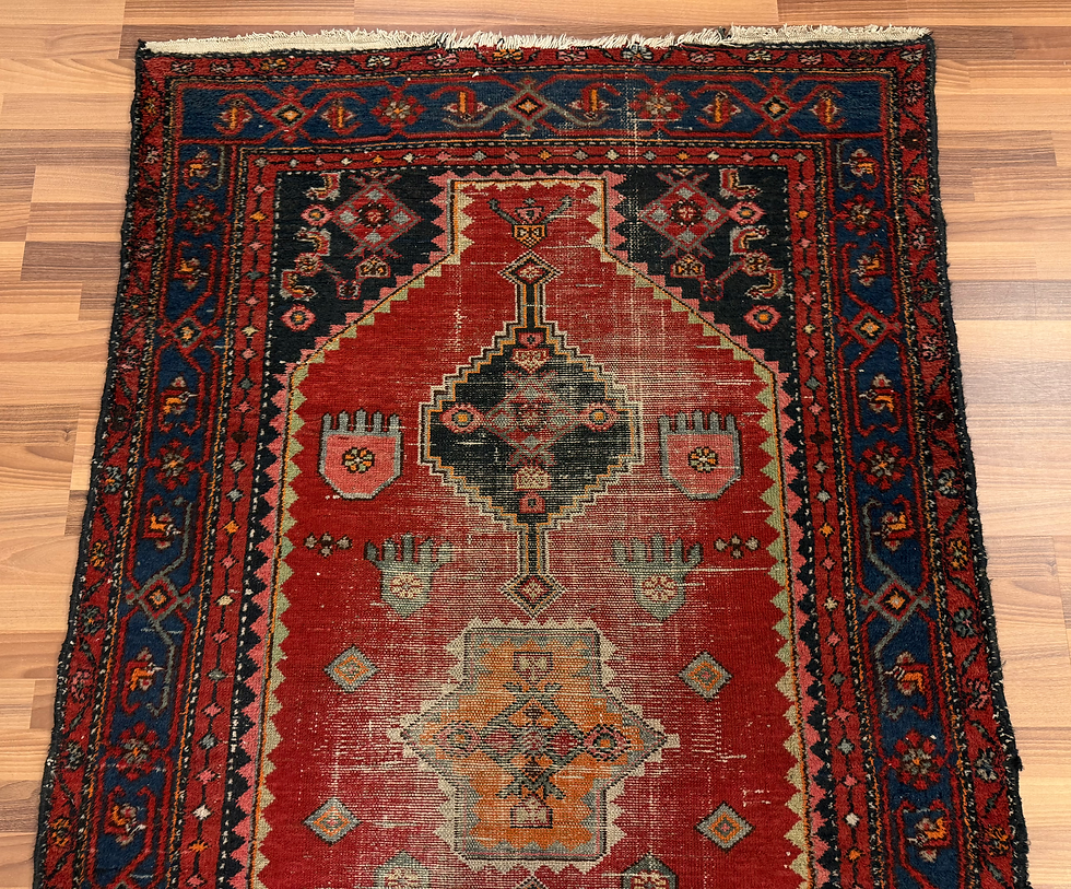 Pikkukuva: Käsinsolmittu Hamadan (vintage) matto 210*125