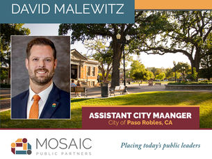 Congratulations to our recent placement - David Malewitz!