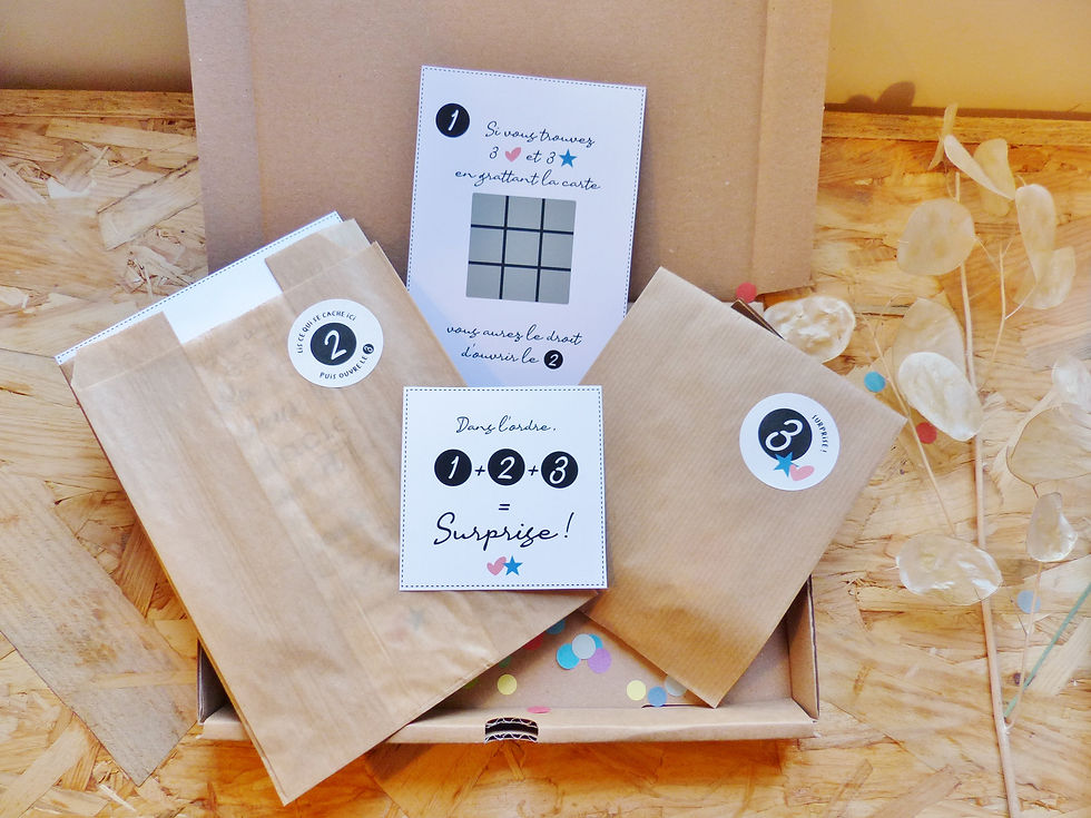 Miniature : BOX SURPRISE Annonce grossesse pour les futurs grands-parents