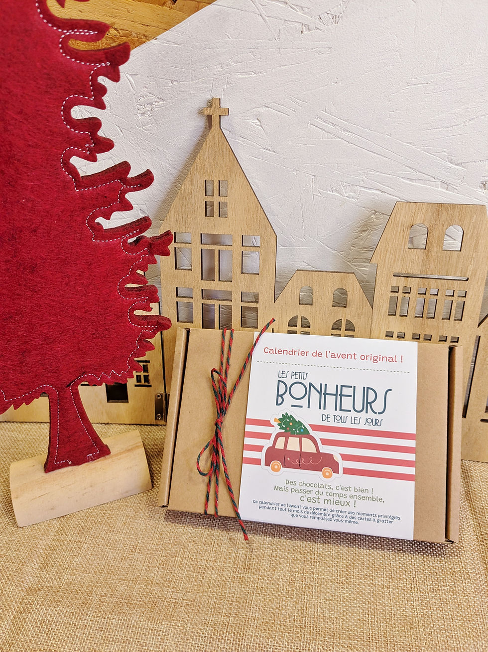 Miniature : CALENDRIER DE L'AVENT des Petits Bonheurs - ROUGE