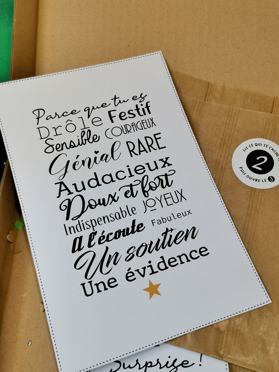 Miniature : BOX SURPRISE pour le futur témoin