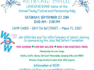 Kids First has been invited to Girl Scout Membership Splash - WOW! Day