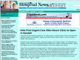 Once again Kids First is making the news!